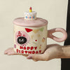 Gift Box With Hand Gift Birthday Gift Breakfast Cup